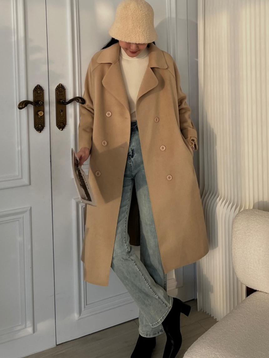 雙面綿羊絨大衣*3色