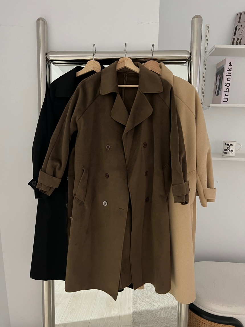 雙面綿羊絨大衣*3色