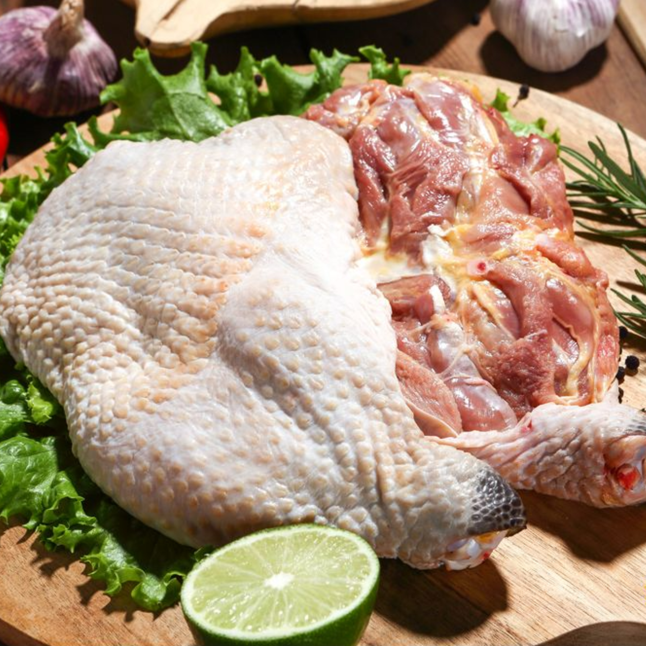 放山玉米大雞腿(去骨隨袋附上)