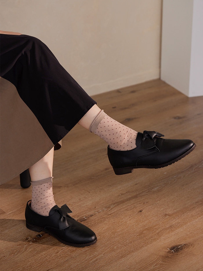 扭扭真皮鞋-紳士黑帽