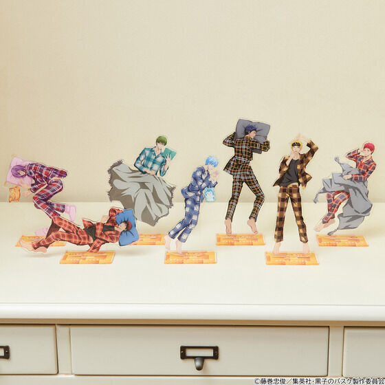 Pbandai 預訂2024/2月 黒子のバスケ　KUROCORZET　メモリアル ビッグアクリルスタンド＜ルームウェア＞