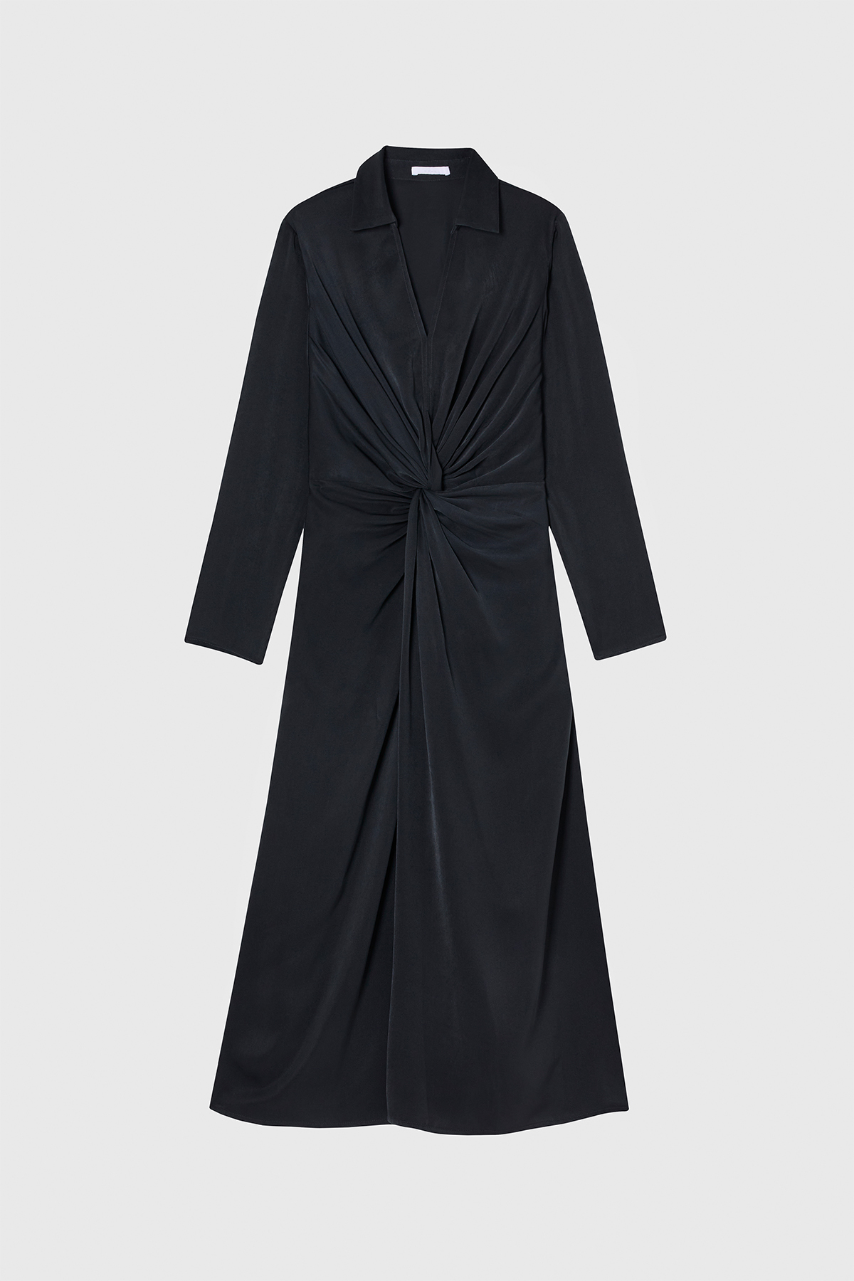 TWIST 扭轉長洋裝 女（鐵灰）