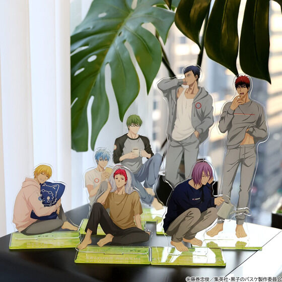 Pbandai 預訂2024/2月 黒子のバスケ　KUROCORZET　メモリアル ビッグアクリルスタンド＜おうち時間＞