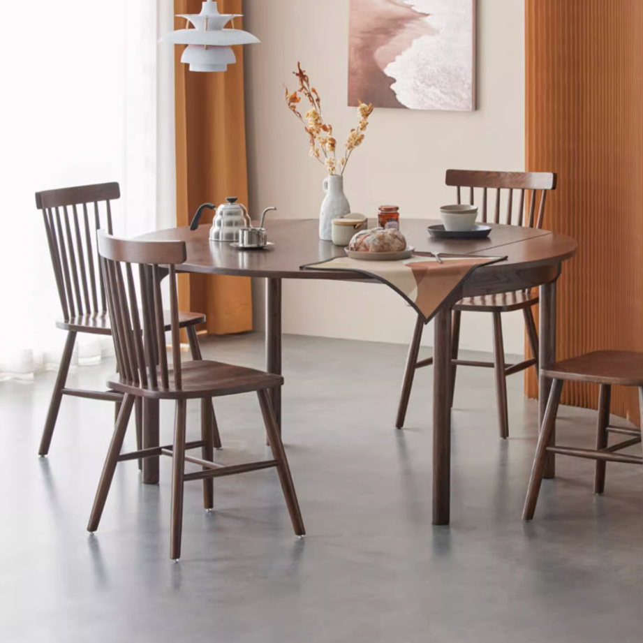 挪威胡桃折疊圓桌 NW-A4112