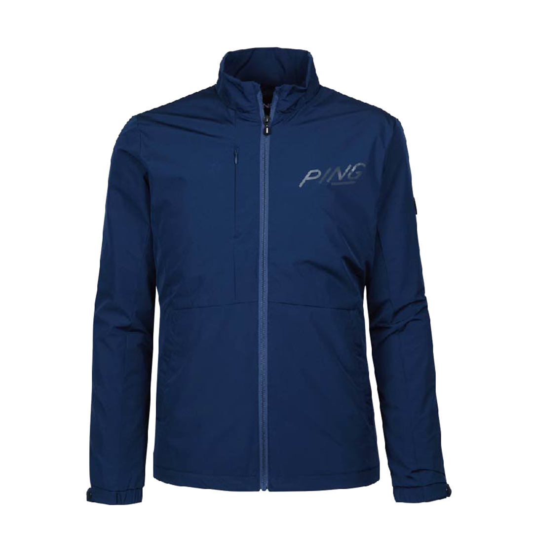PING 美國 男 LOGO防潑水風衣薄外套(2色) 防風透氣/防潑水 04PI23216A