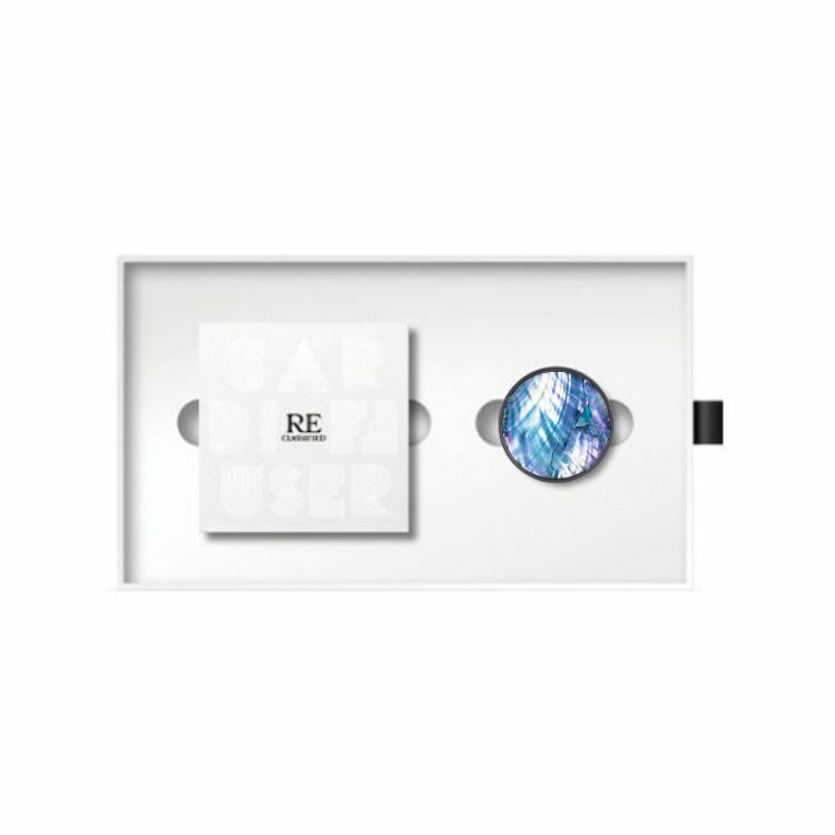 RE調香室｜車用擴香禮盒 - 琉光夜蝶Brightness Butterfly  (含鋼琴詩人車用香氛片)