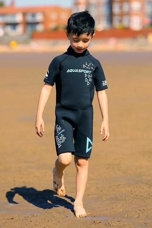 Aquasport 兒童鯨脂橡膠游泳保暖衣 AS-058