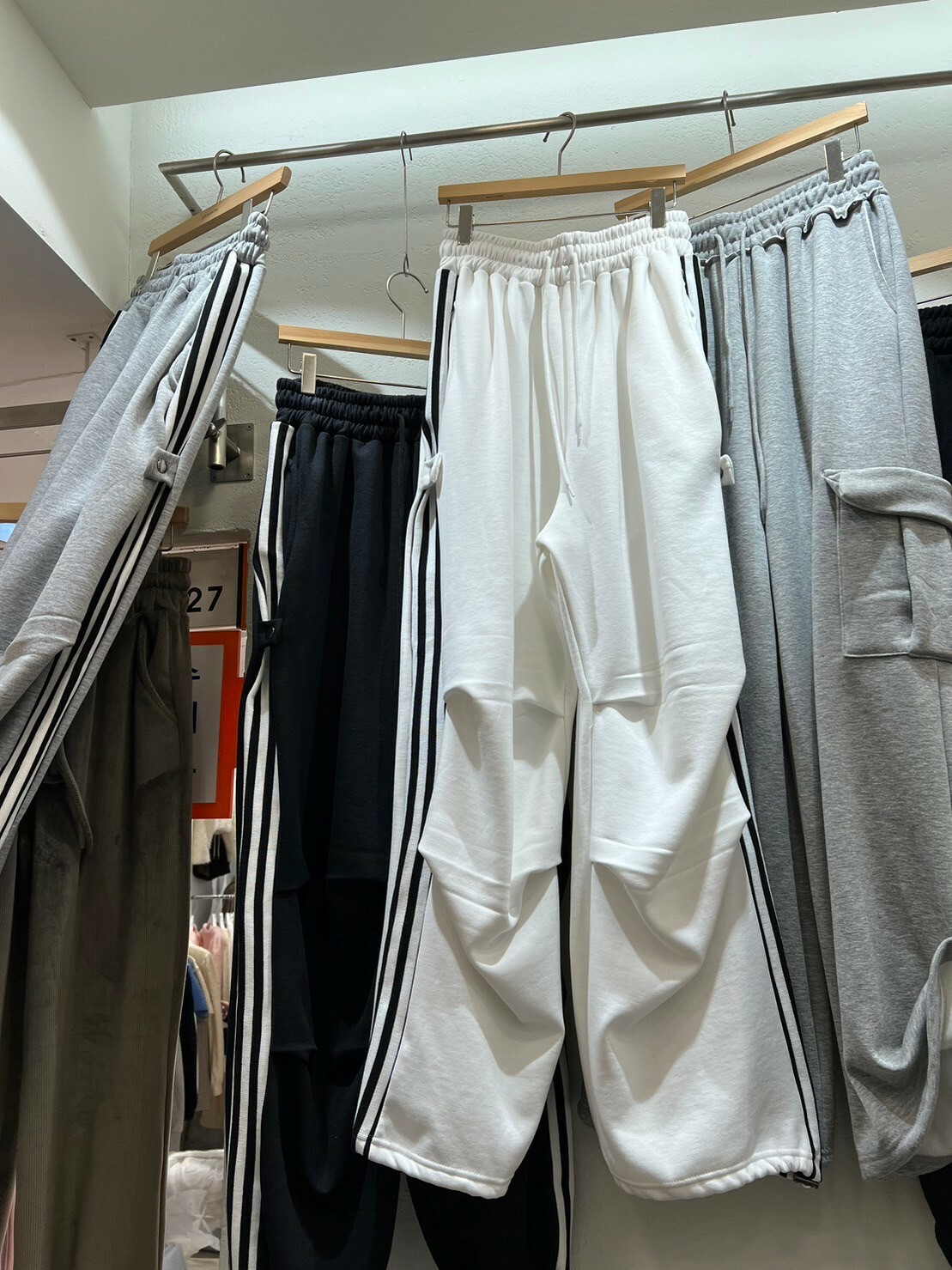 🇰🇷抓皺落地寬褲