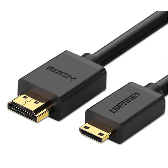 UGREEN - 11167 Mini HDMI 轉 HDMI 轉接線 – 1.5米