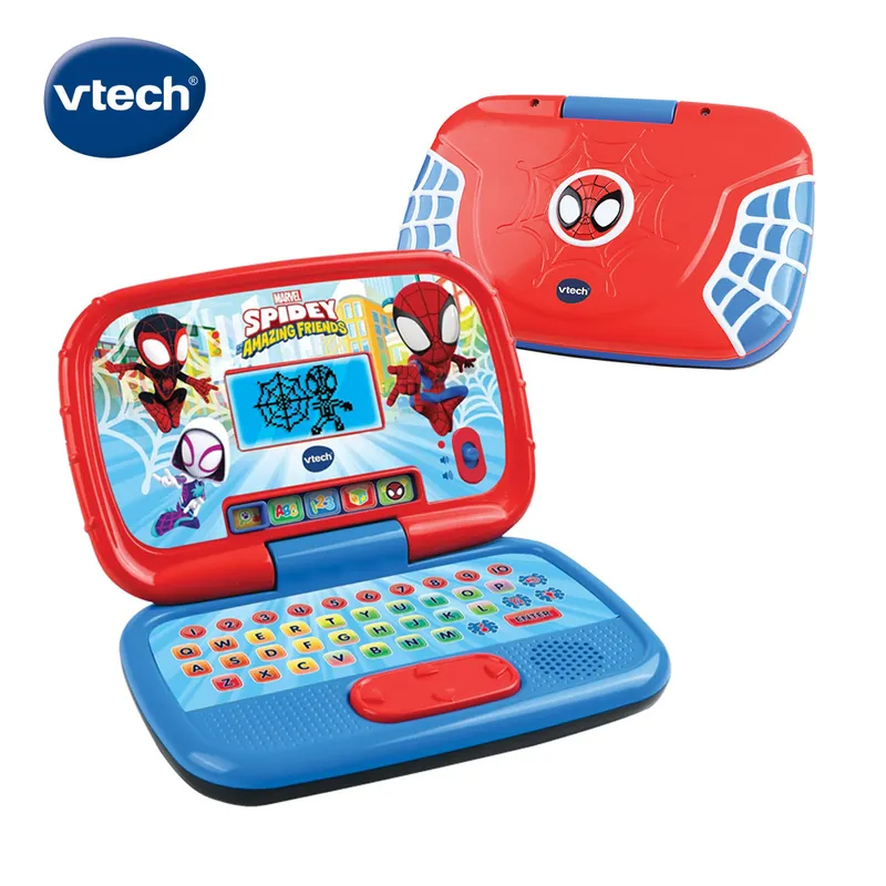 《 英國 Vtech 》 蜘蛛人互動學習小筆電