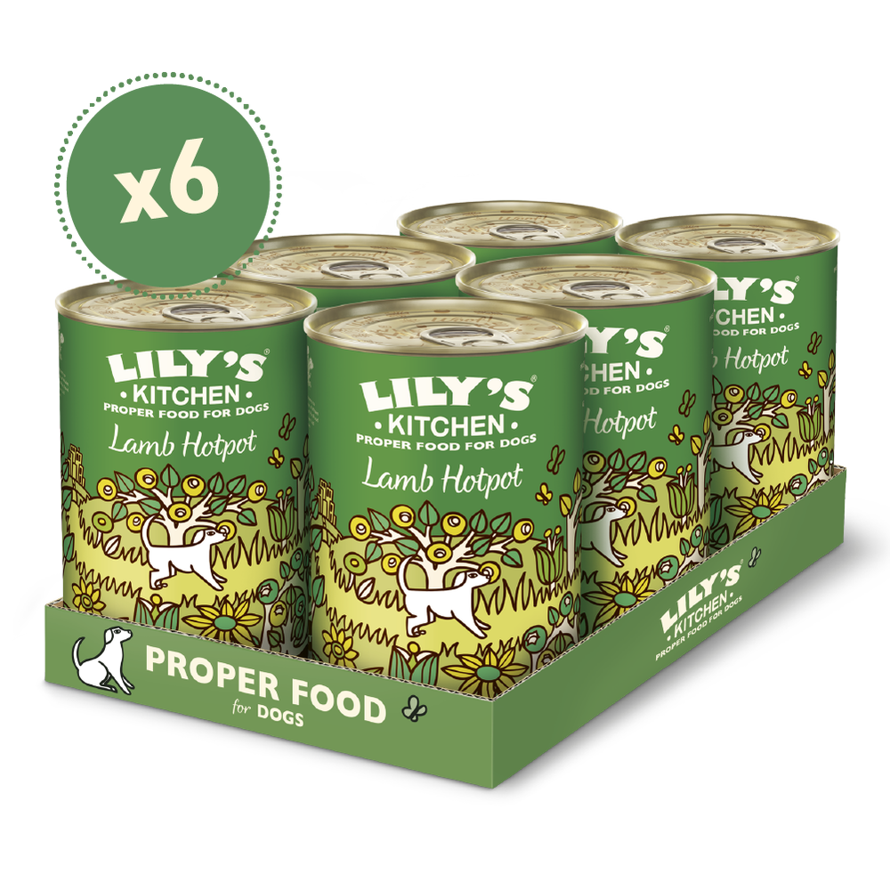 Lily's Kitchen Lamb Hotpot Dog Wet Food 400g x 6