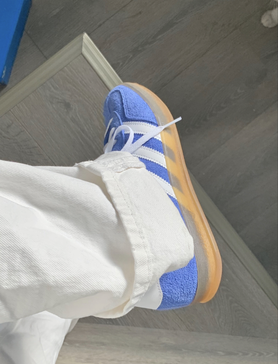 Adidas Originals Gazelle 天空藍 水藍 藍 焦糖底 麂皮 復古 HQ8717/預購