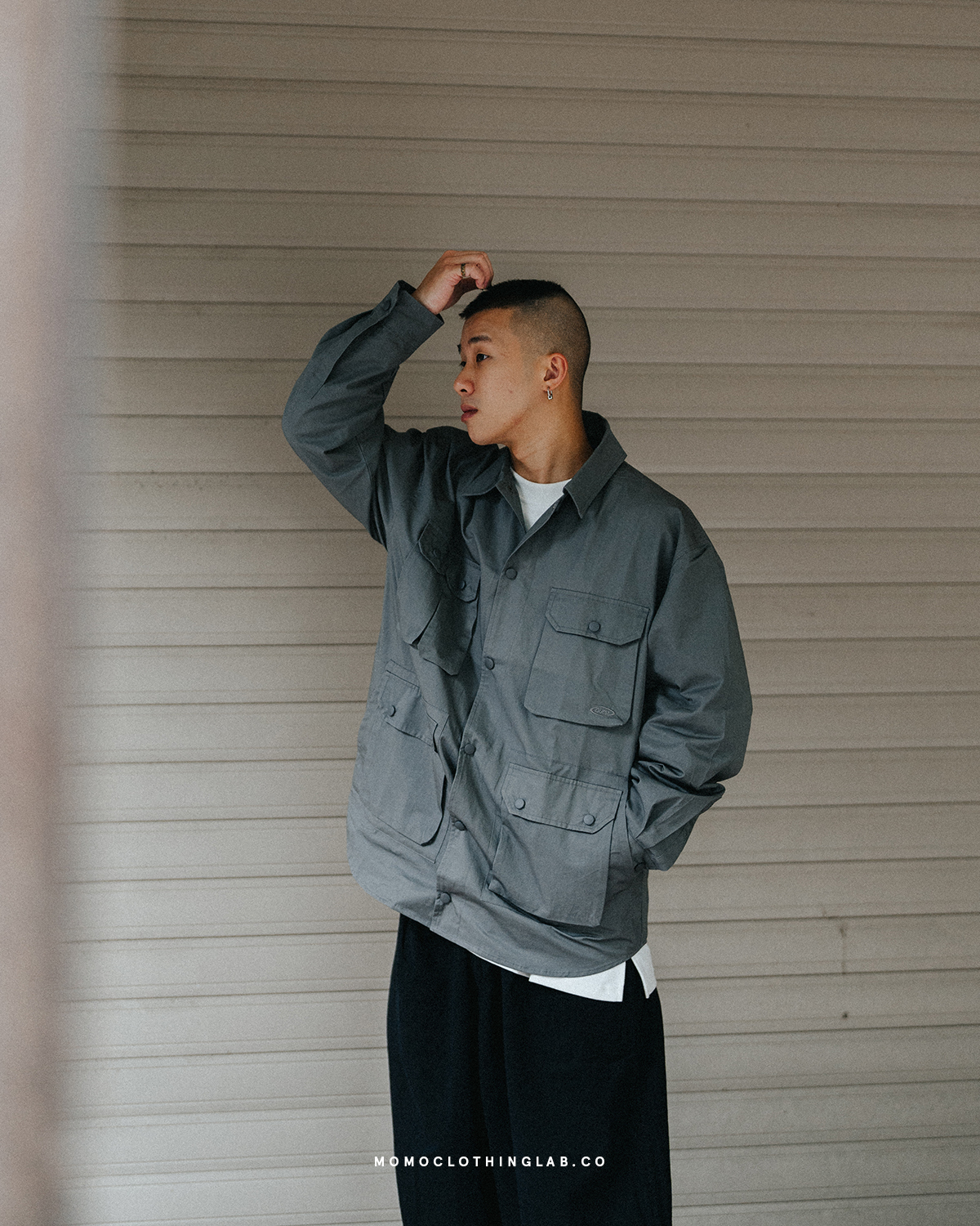 QUEST 多口袋機能工裝襯衫 3色