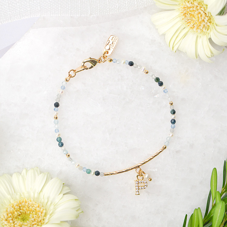 《官網限定》你的名字 – 碧璽海藍寶 – 手鍊