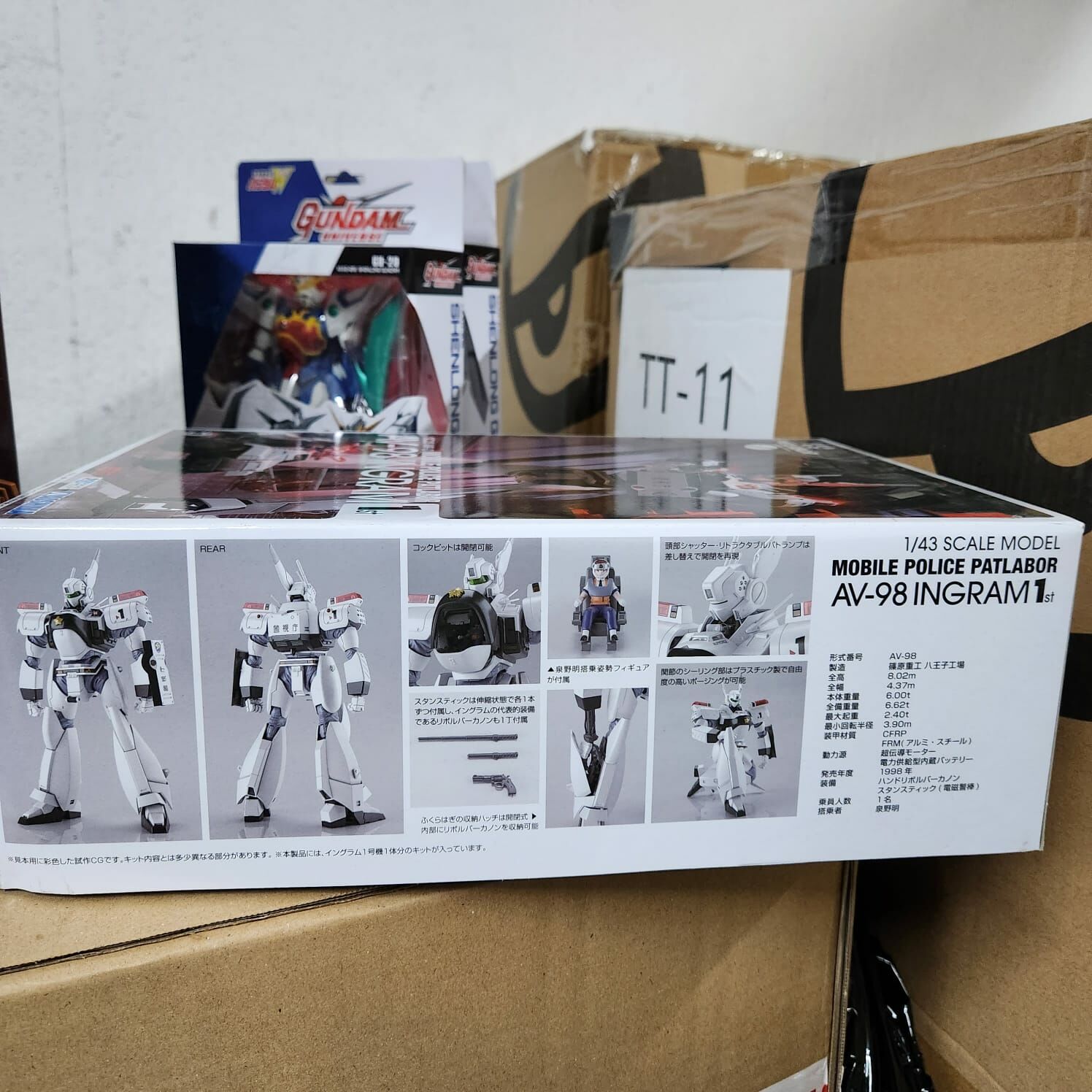 AOSHIMA 青島模型 | 1/43 機動警察 | AV-98 英格蘭姆1號機