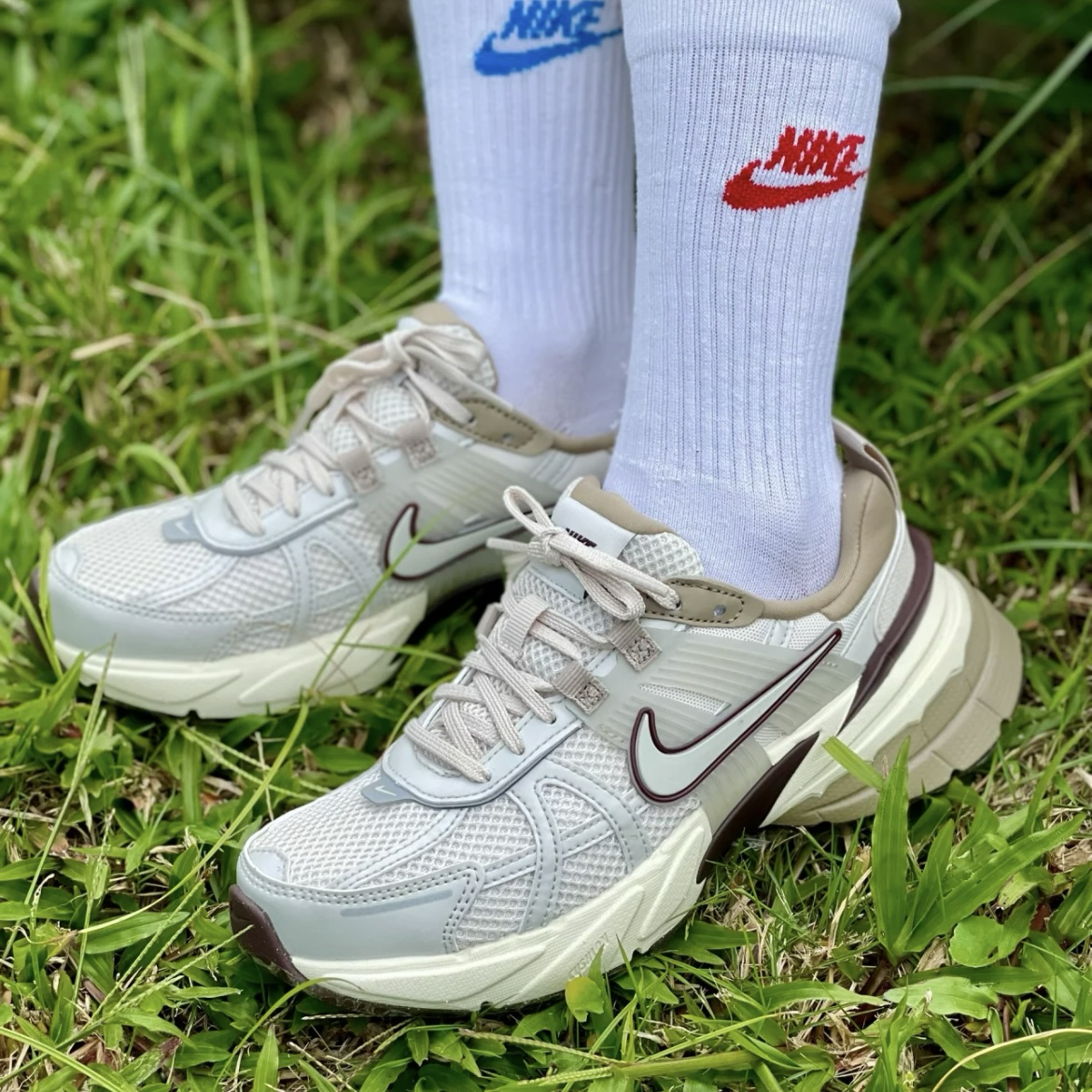 Nike V2K Runtekk Sail Tan Brown 巧克力牛奶 Y2K 美拉德