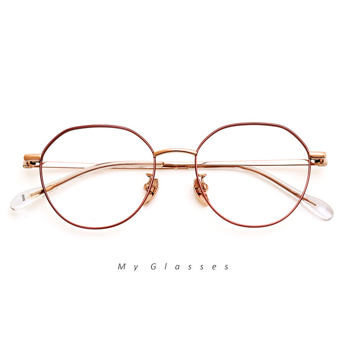 C369鈦金屬多邊形眼鏡