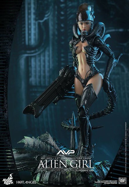 Hot Toys – HAS002 – Hot Angel Series【異形女孩】1/6 比例 Alien Girl