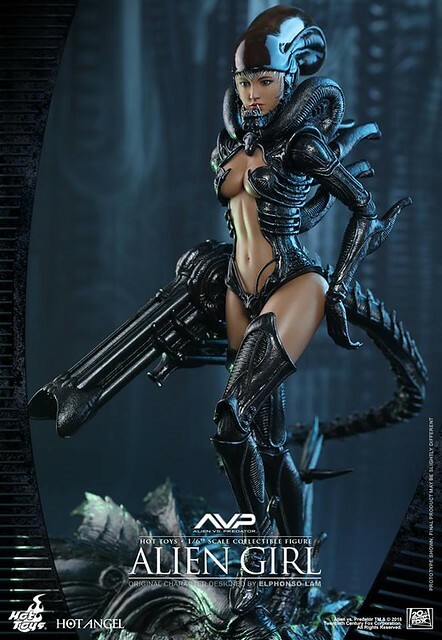 Hot Toys – HAS002 – Hot Angel Series【異形女孩】1/6 比例 Alien Girl