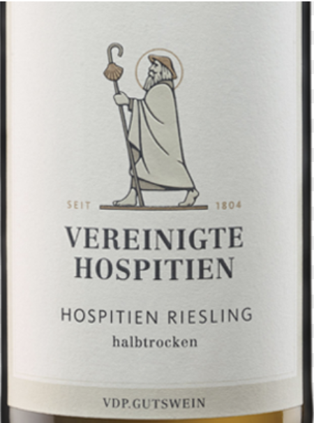 Vereinigte Hospitien Trier Hospitien Riesling Halbtrocken (Off Dry) 2022