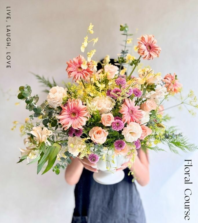 貳樓有花｜花禮訂購｜插花教學｜桌花教學｜開幕花｜客製化伴手禮｜水果花禮｜活動佈置｜有花吉果11