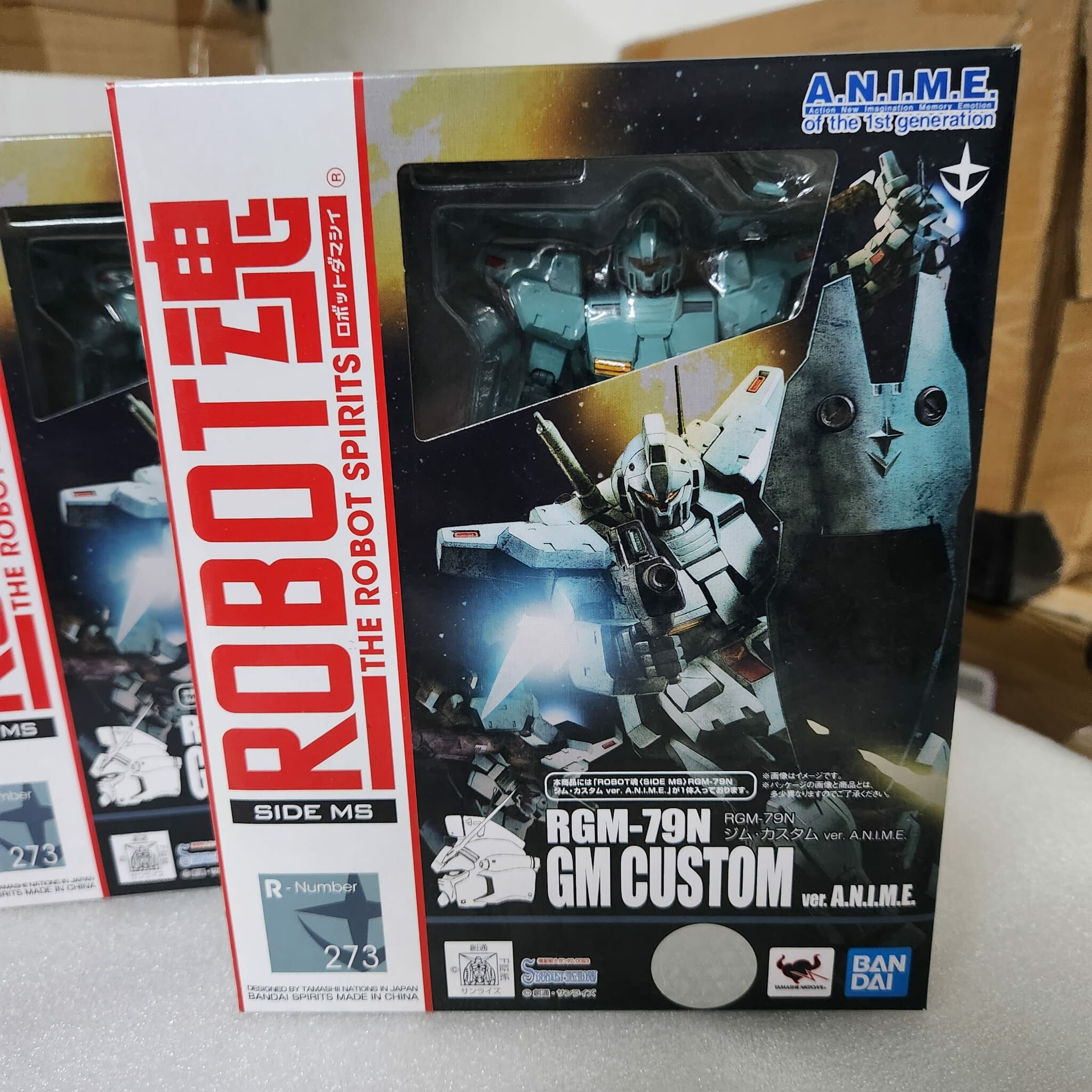 Bandai [ROBOT魂] RGM-79N 吉姆 改 (ver. ANIME)