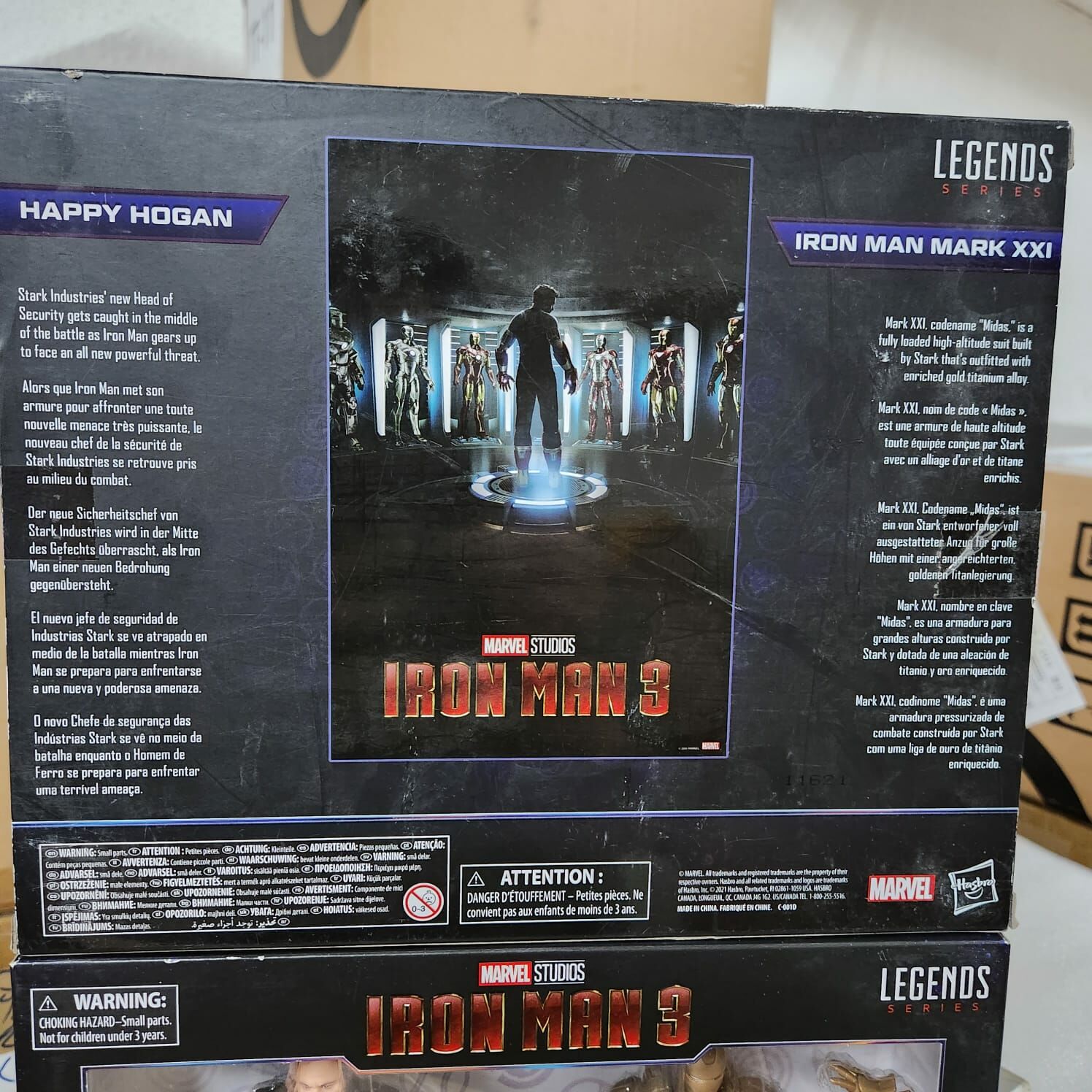 Marvel Studios The infinity SAGA 鋼鐵人MK XXI + Happy漫威無限傳奇6吋傳奇人物組