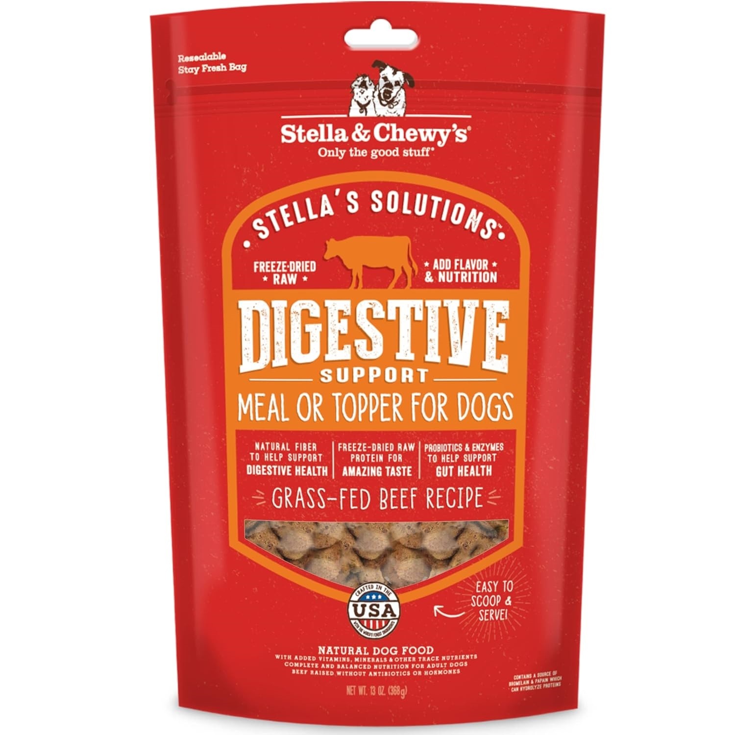 Stella & Chewy's Stella's Solutions Digestive Boost Dinner Mixers ．13oz