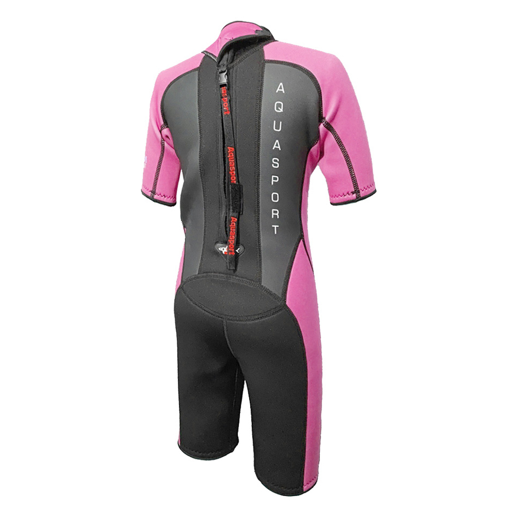 Aquasport 3.5mm柔軟彈性防寒衣-粉