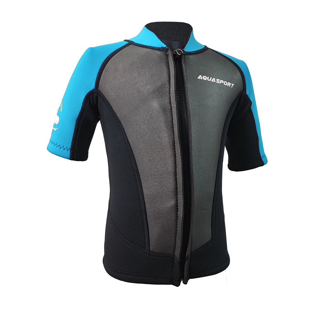 Aquasport 3.5mm鯨脂橡膠防寒上衣-藍