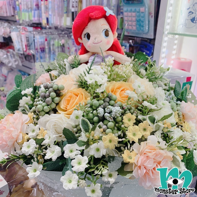 小魚仙公仔花束