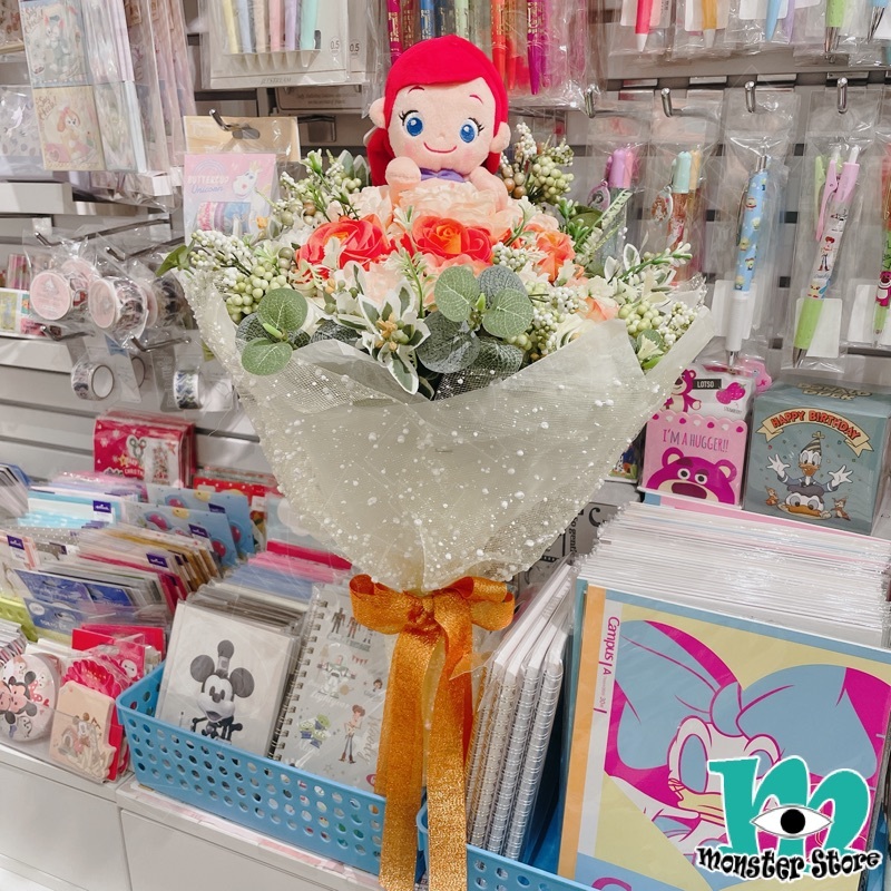 小魚仙公仔花束