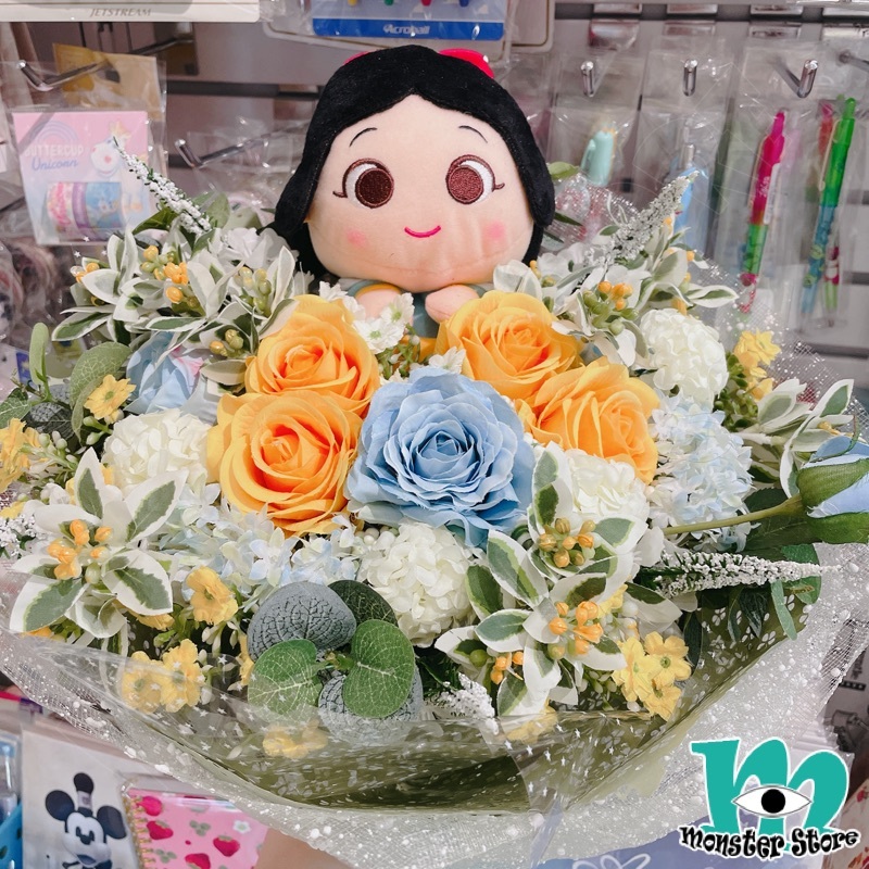 白雪公主公仔花束