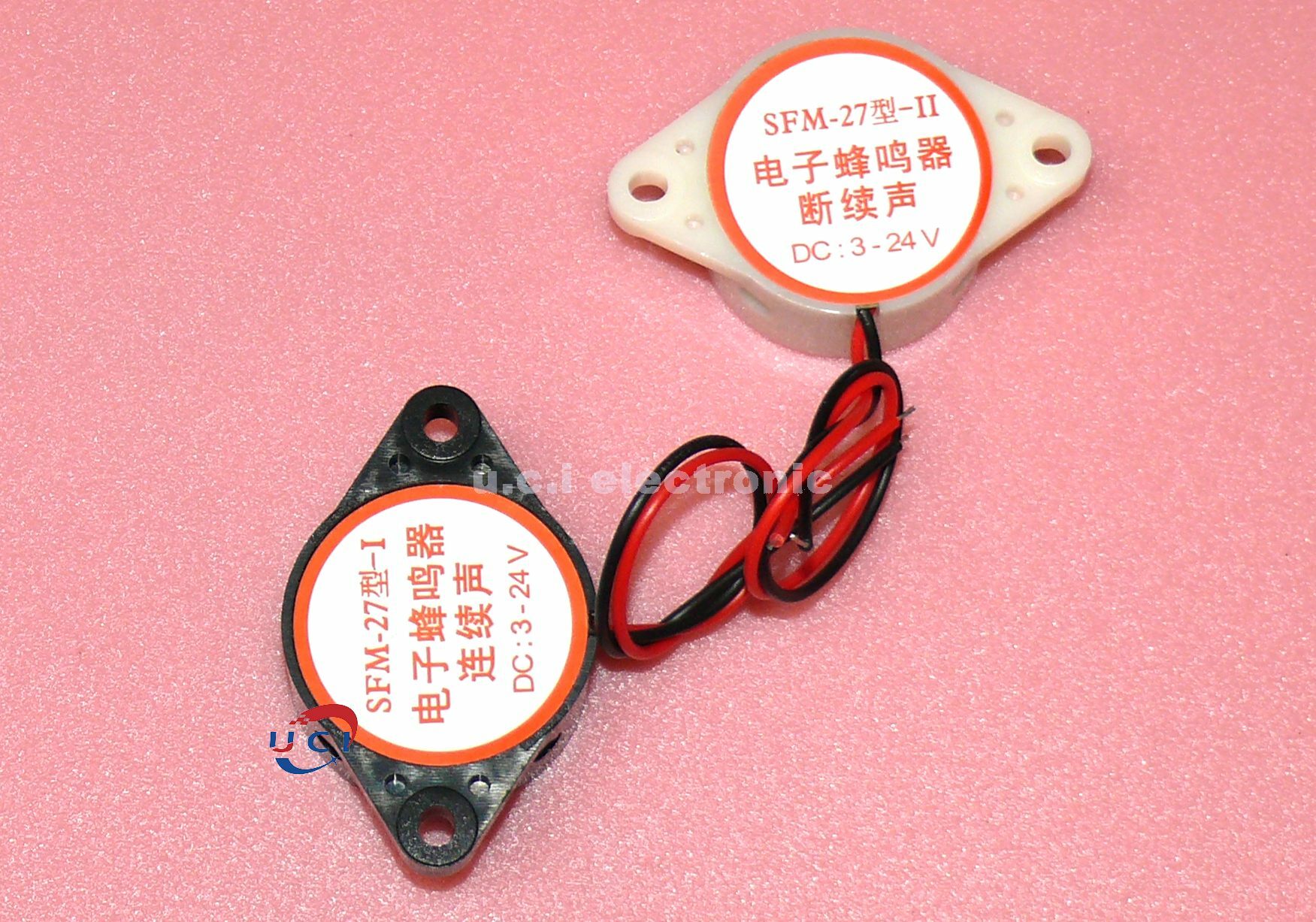 【UCI電子】(H-1) 3-24V蜂鳴器連續聲