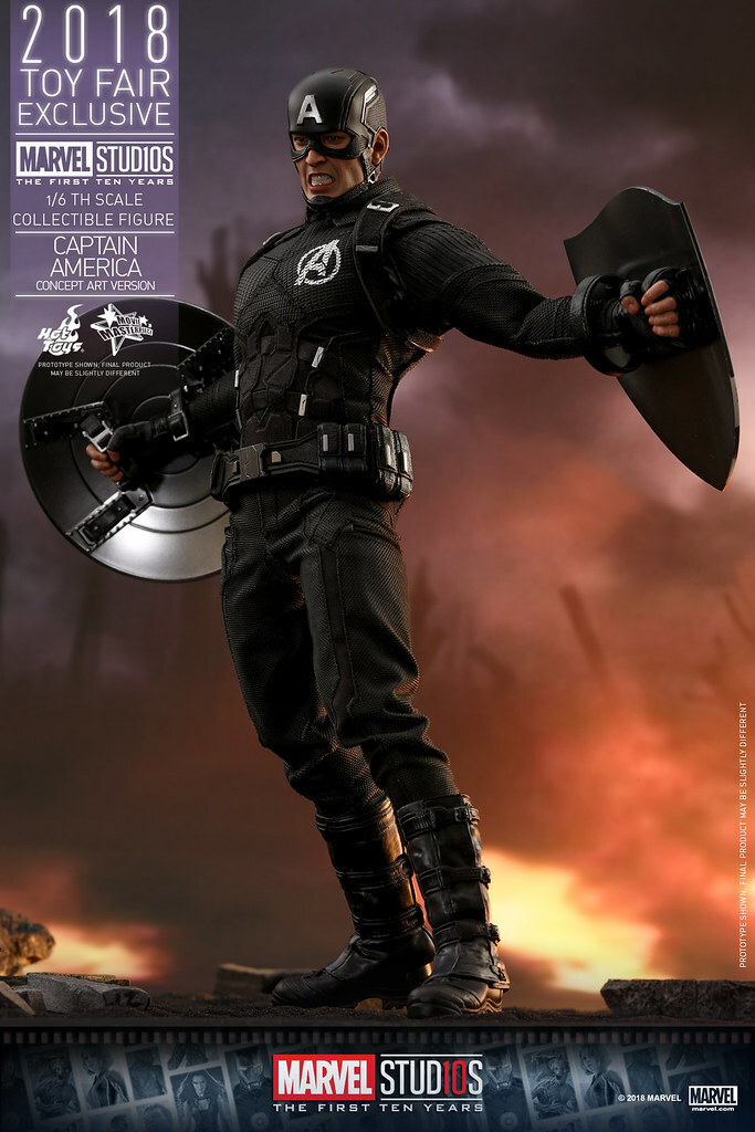 Hot Toys – MMS488 – Marvel Studios 十週年【美國隊長(概念藝術版)】Captain America (Concept Art Version)