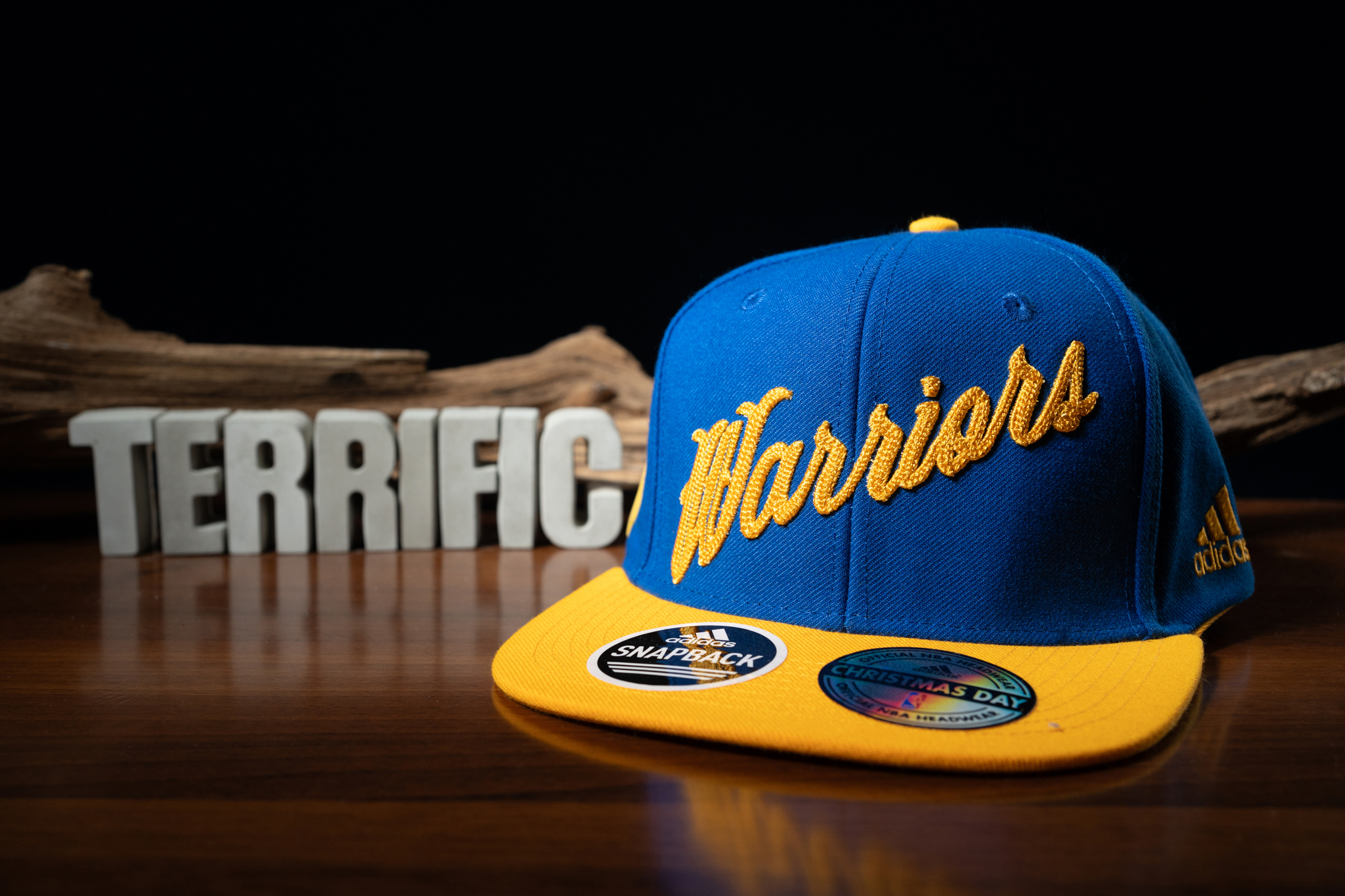 NBA帽子 Golden State Warriors 金州勇士 專屬蠟章 聖誕節 棒球帽 Adidas 可調式 全新
