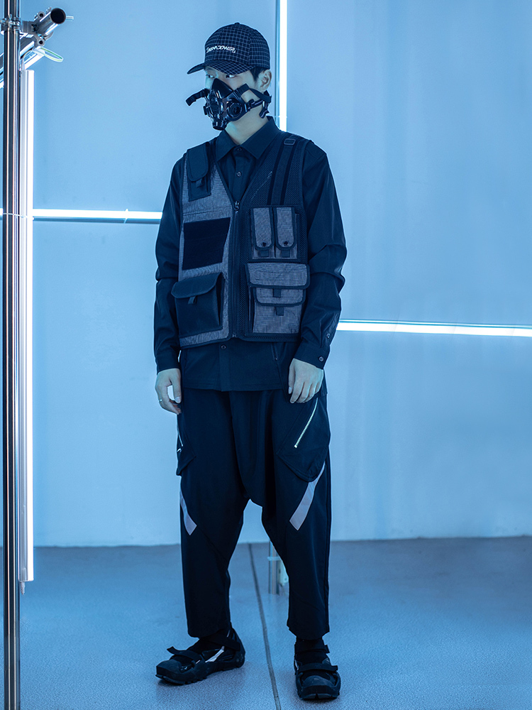 【 47% OFF 】ENSHADOWER隱藏者 機能工裝九分低檔直筒褲