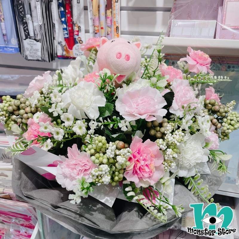 火腿公仔花束