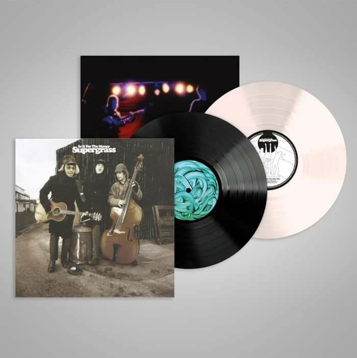 Supergrass《In It For The Money (Expanded Edition) (remastered)》（LP + 白膠12"）