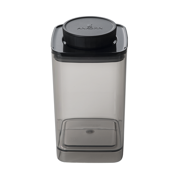 ANKOMN｜EVERLOCK 旋轉氣密保鮮盒 1.2L 半透黑
