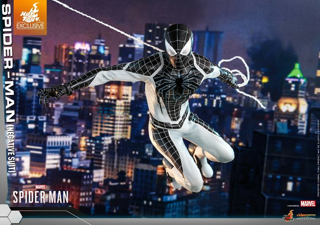 Hot Toys - VGM36 -《漫威蜘蛛人》蜘蛛人 (負空間戰衣) Spider-Man (Negative Suit)