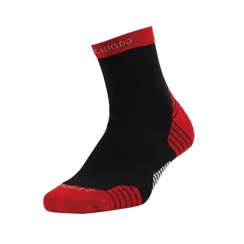 ZEALWOOD 賽樂 銀纖維排汗運動襪 (黑紅、淺灰) 排汗/透氣/男女適用/吸濕快乾 44PCZ18004