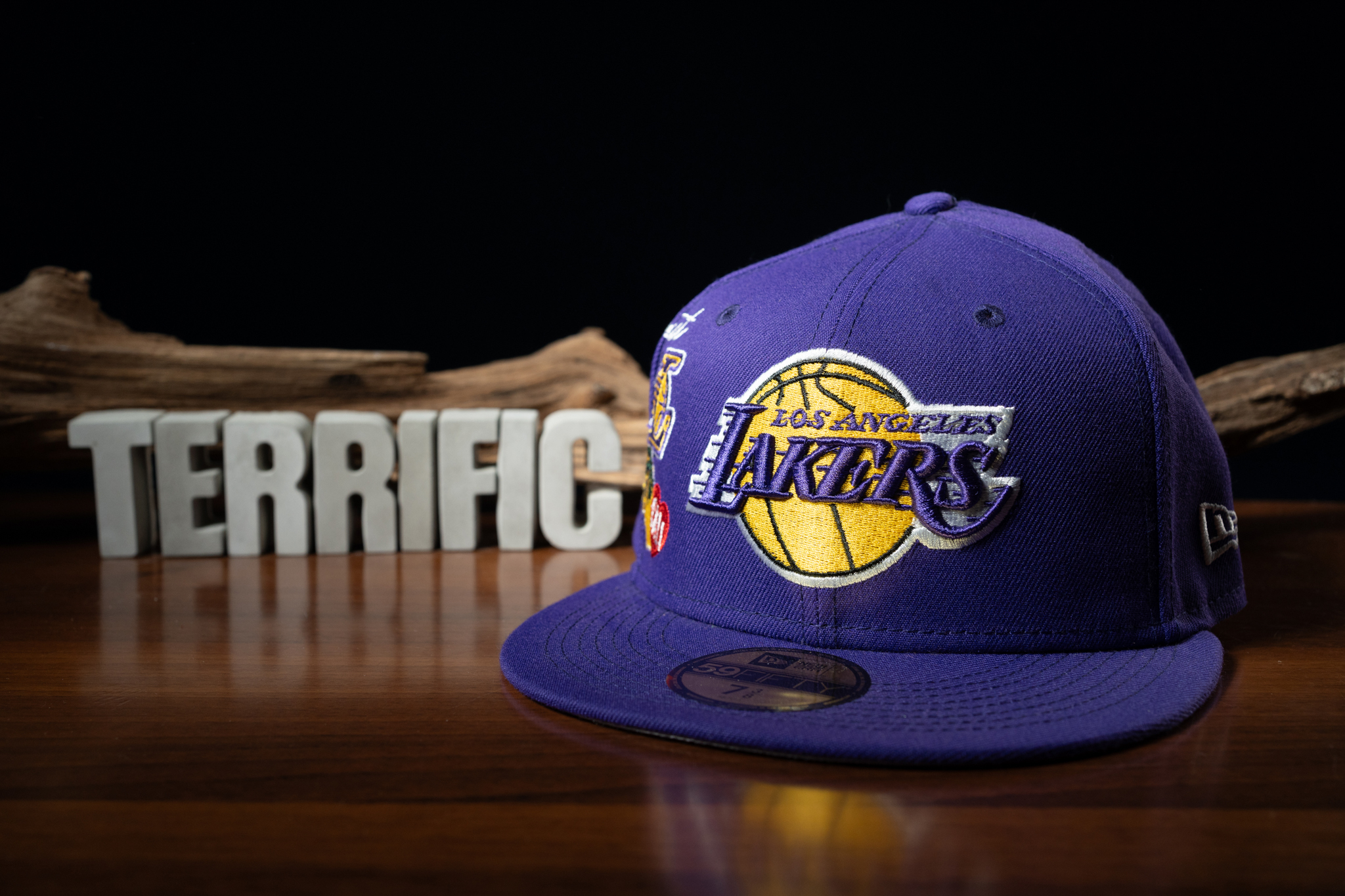 NBA帽子 Los Angeles Lakers 洛杉磯湖人 加州 電繡 全紫 棒球帽 New Era 59FIFTY 全封帽 全新
