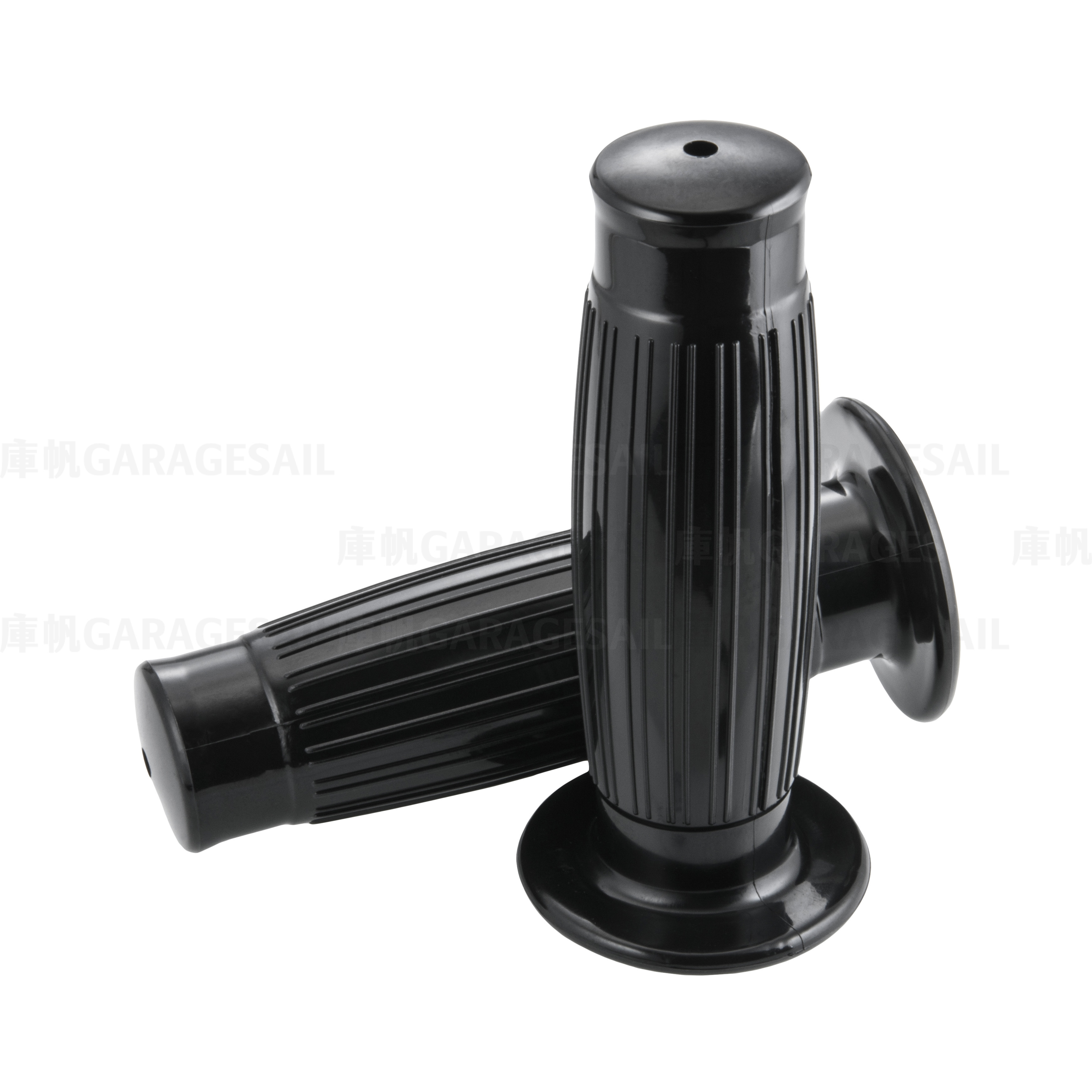 橡膠 握把套 亮面油壺 - 黑