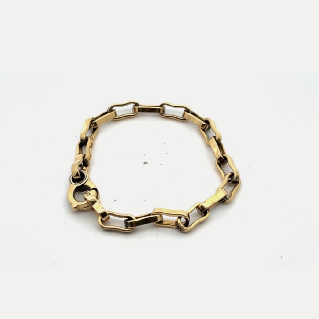 22K BOTTLE CHAIN BRACELET
