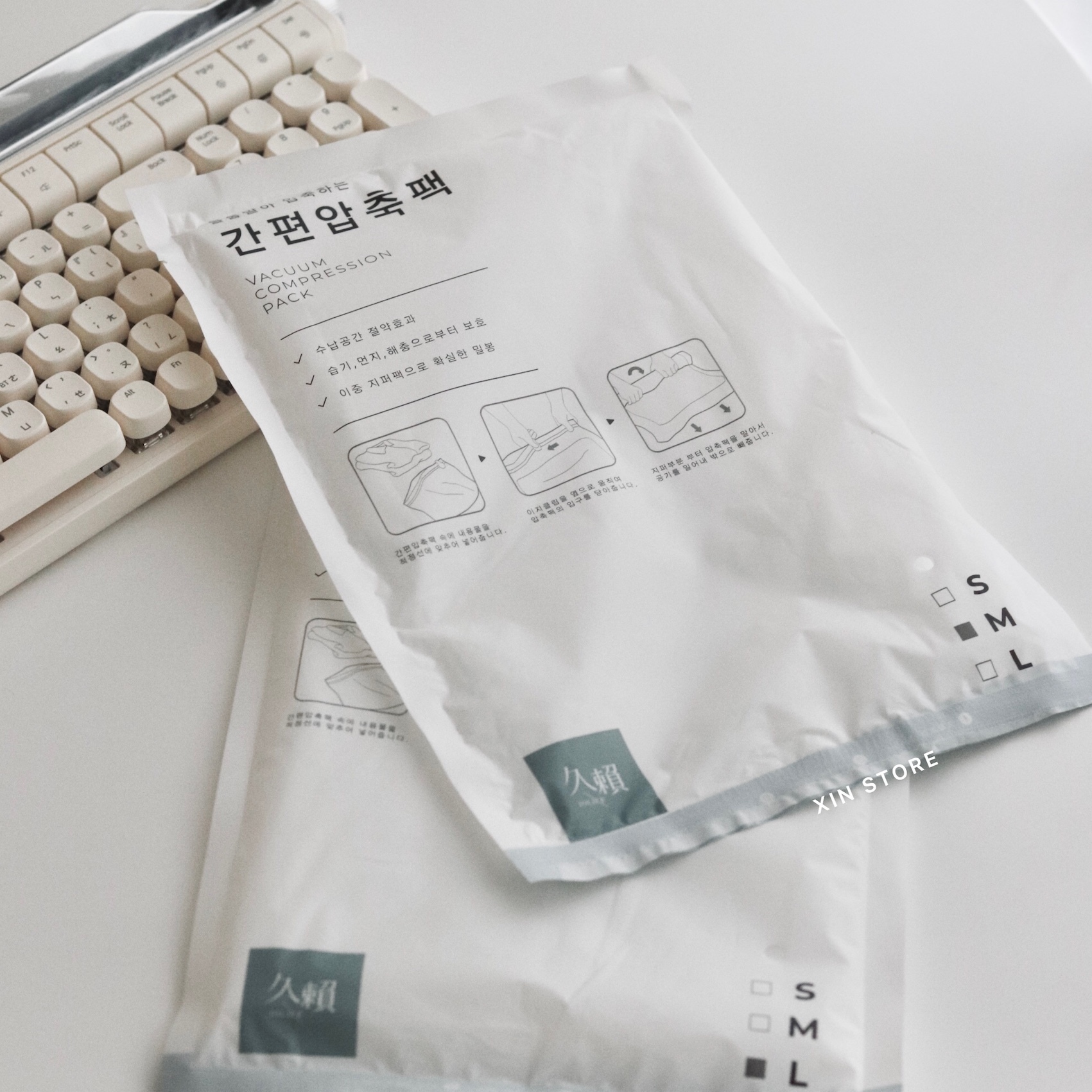 【現貨】 <出國必備!!> 久賴 捲式真空壓縮袋 衣服真空袋 真空收納 壓縮袋