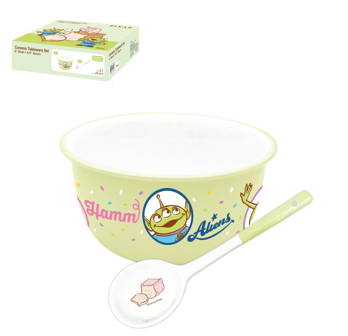 反斗奇兵 怪獸大學 |陶瓷大湯碗餐具禮盒套裝
