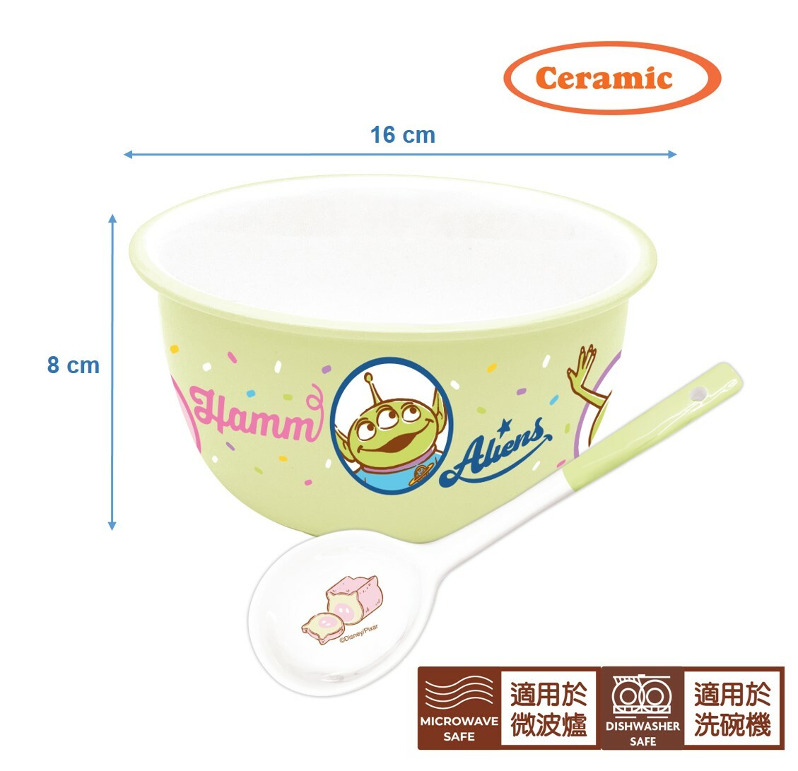 反斗奇兵 怪獸大學 |陶瓷大湯碗餐具禮盒套裝