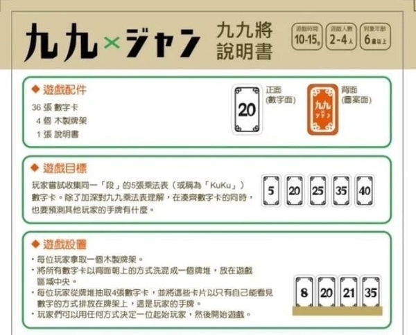 九九將 繁體中文版