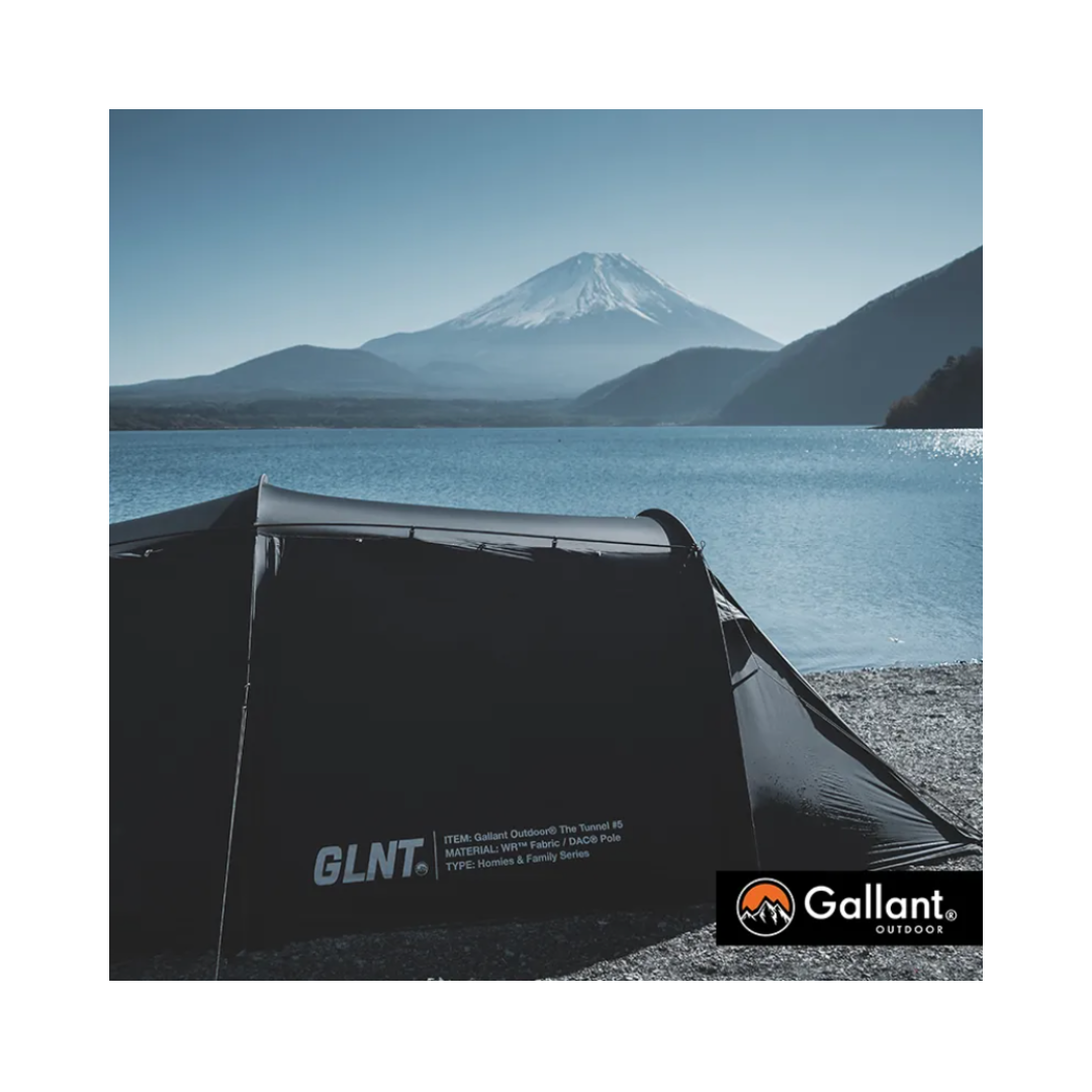 ▲Gallant 1大1小 五人隧道帳專用地布（只有地布，不含帳篷）